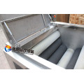 500kg/H Industrial Commercial Fruit and Vegetable Brush Washer